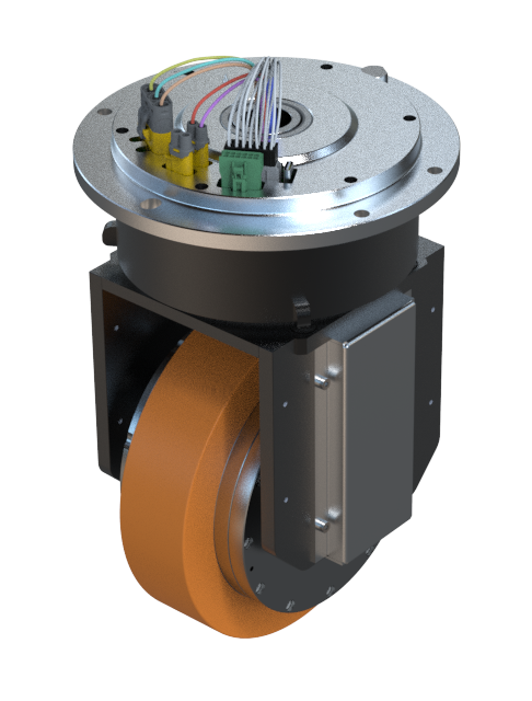 直驱式集成舵轮