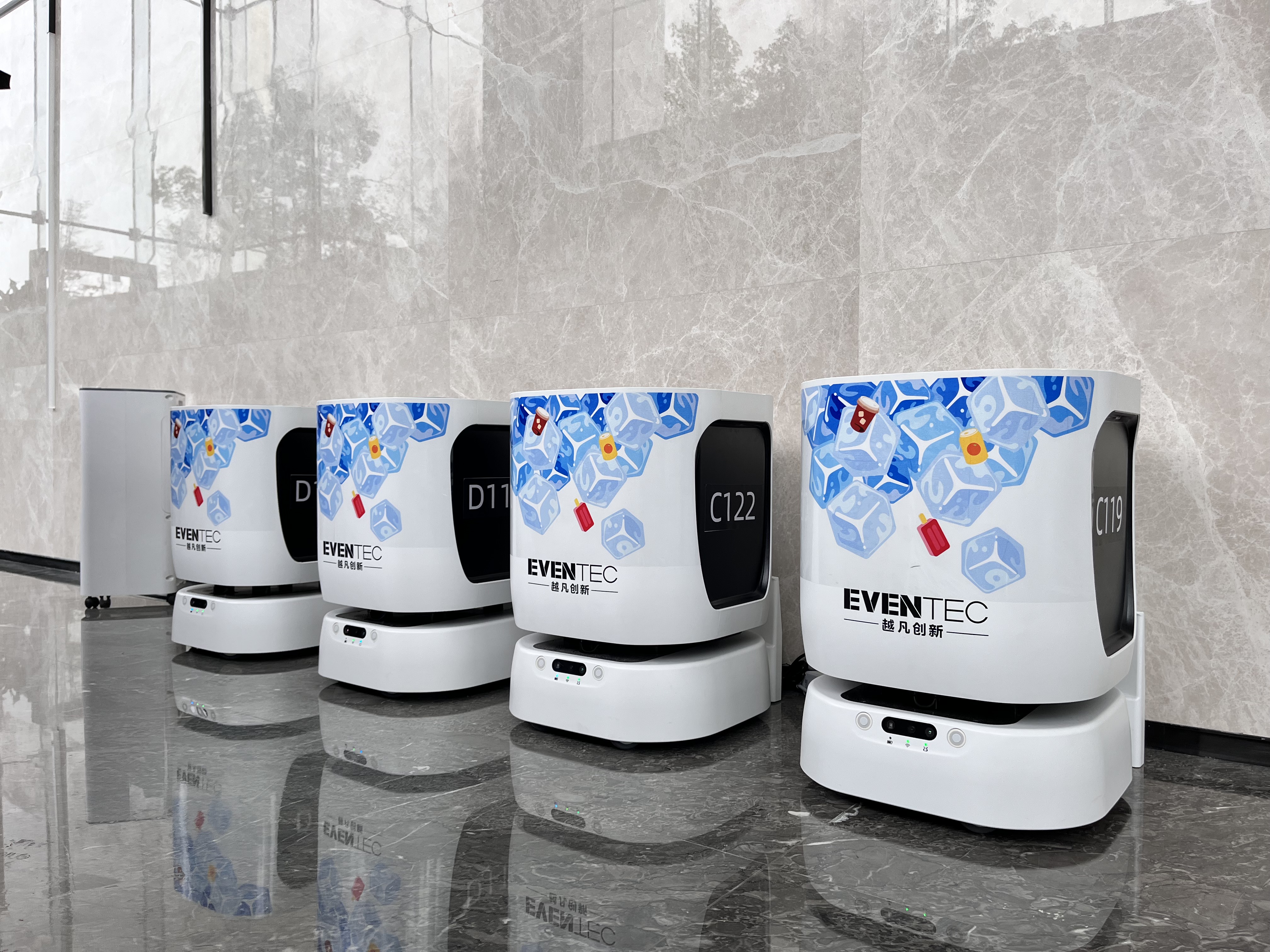 楼宇配送服务机器人 享递